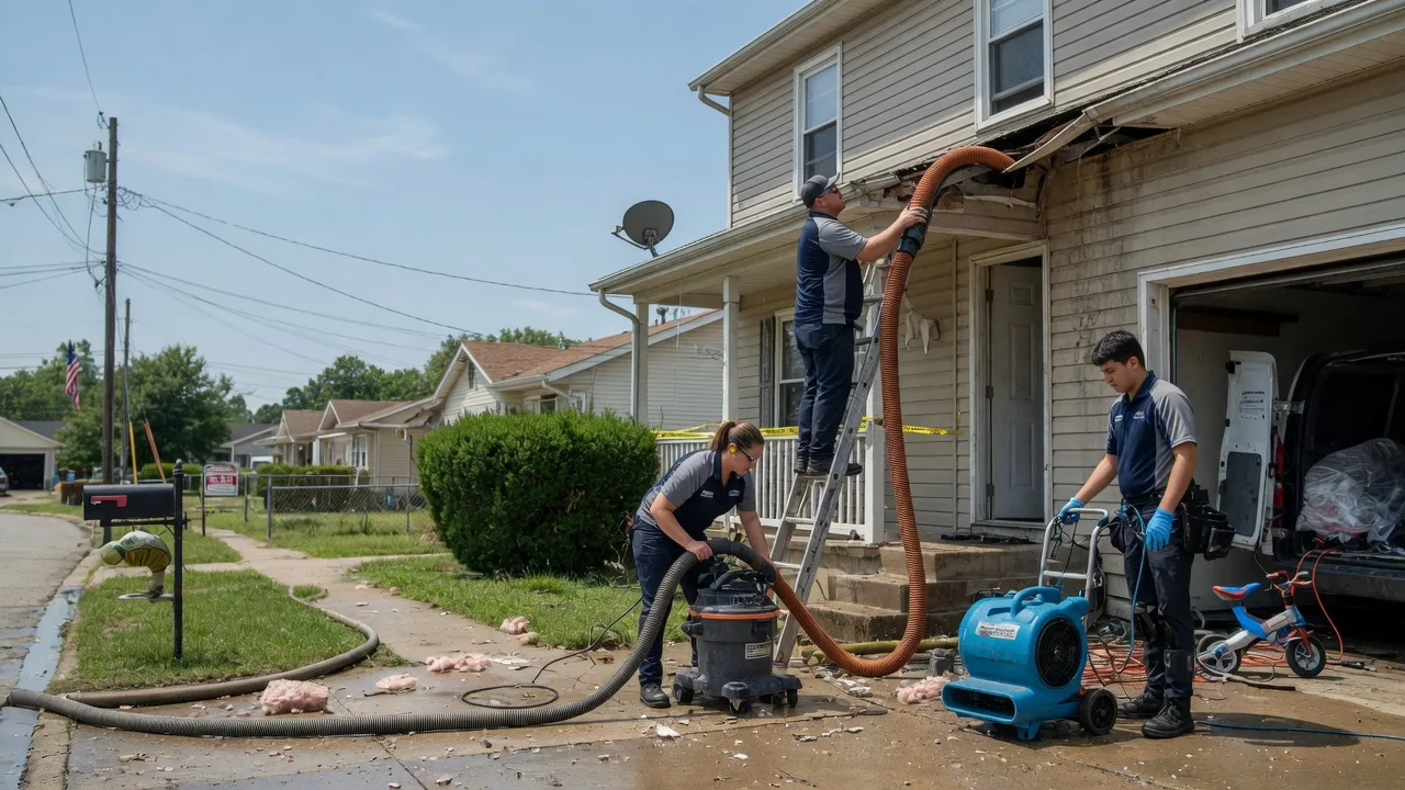 Water Damage Restoration in Kirklin, IN near me